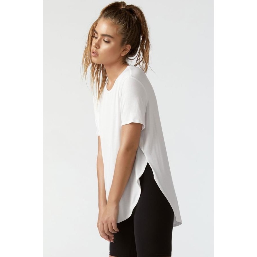 Joah Brown Live In Slouchy Tee - White Thermal